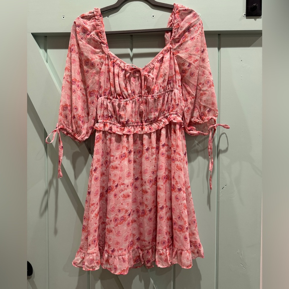 Storia Pink Floral Dress
